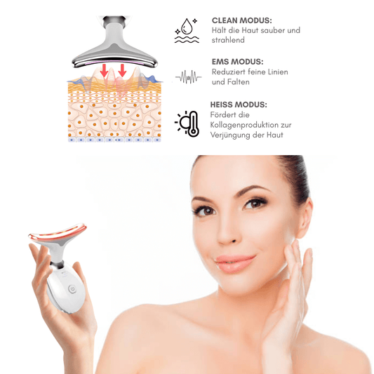 Tivana PureGlow: Hautreinigung & Kinnkontur