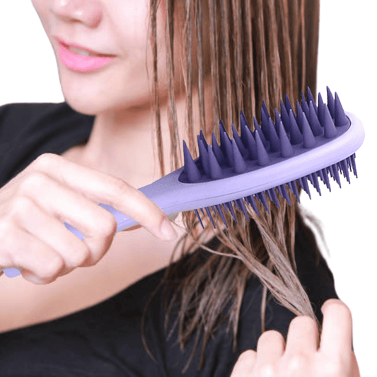 Tivana DualCare Haarbürste - Sanfte Reinigung und  strahlender Look